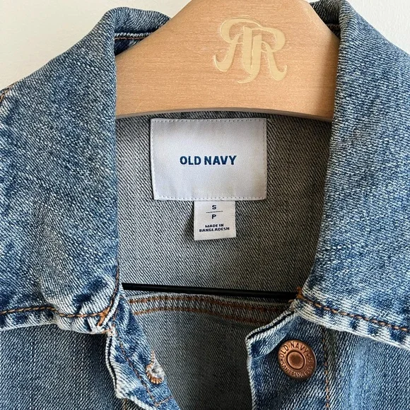 Old Navy Classic Blue Denim Jacket - Picture 3 of 4